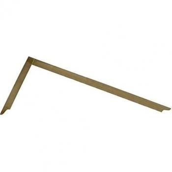 Équerre de charpentier 1000 x 380 mm sans trous de marquage