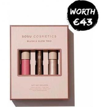 Kit Blush e Glow SOSU para Maquiagem