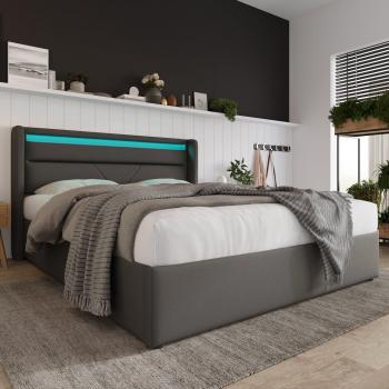 Lit Coffre Pratique 140x200cm