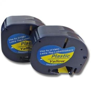 Vhbw Rubans d'étiquettes Dymo 91202 12mm