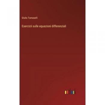 Esercizii sulle equazioni differenziali