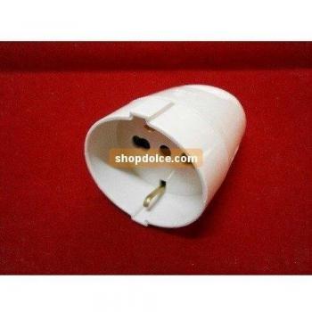 Faeg 20517 presa volante schuko bipasso p40 2p+t 10a 16a bianca fg20517