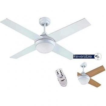 Ventilador de Techo Blanco Bastilipo Mojácar