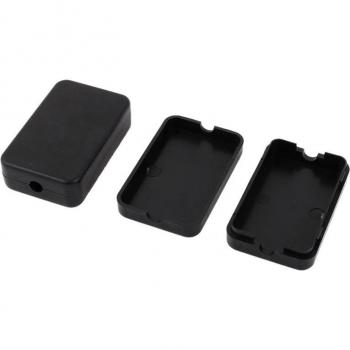 Cajón Negro de Conexión Eléctrica 55×35×15 mm