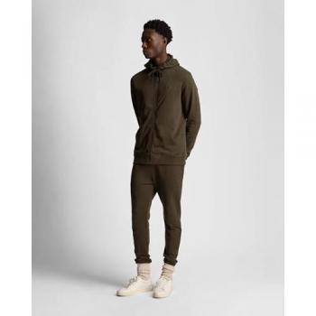 Felpa con cappuccio e zip Lyle & Scott Tonal Eagle