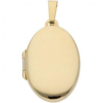 Gelbgold 585 Adelia Medaillon – Damen‑Schmuck