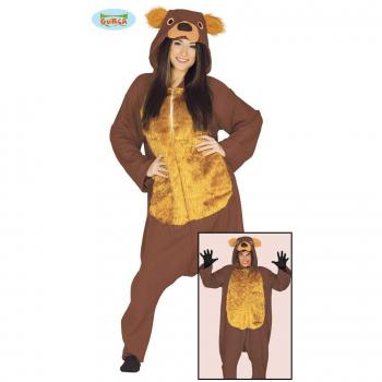Bärenwuff Kostümset für Erwachsene – Braun, Einzelteil