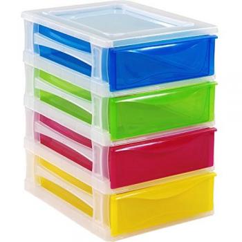 Hega 4‑Pack Kitchen Toy Storage Units – 35.5 × 26.5 × 39.5 cm