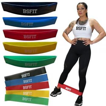 Set de 5 Bandas Elásticas para Glúteos BSFIT®