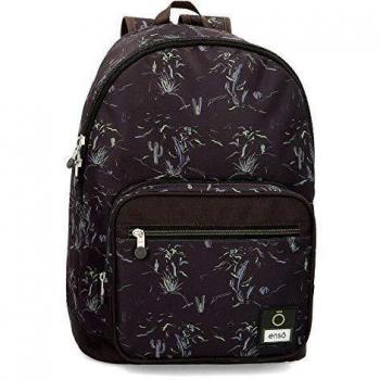 Mochila Enso West 44 cm color negro