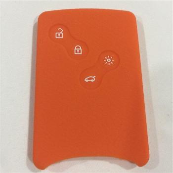Coque silicone clé Renault Clio Logan Megane 2 3 Koleos Scénic télécommande 4 boutons
