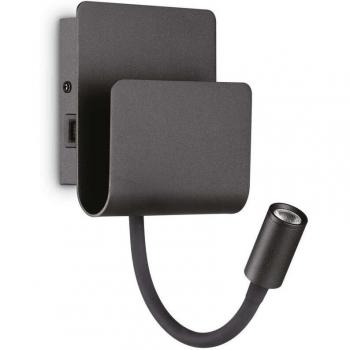 Iperbriko AP2 Wandlicht Schwarz