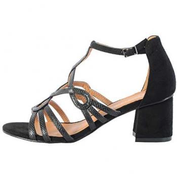 The Divine Factory Damen Sandalen mit Absatz