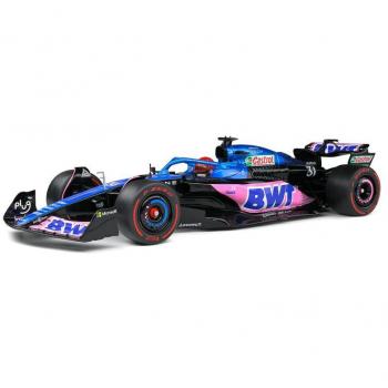 Modèle de voiture ALPINE A523 E.OCON Monaco GP 2023