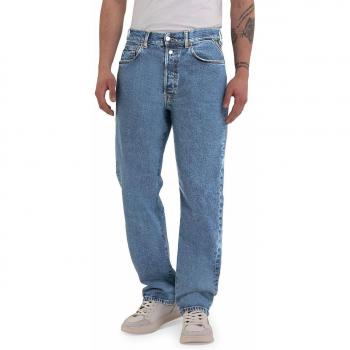 Jeans Replay 901 Bleu Stretch Droit Coton Déblayé