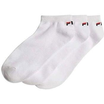 Fila Invisible Trainer Sock Set – 3 Pairs – White