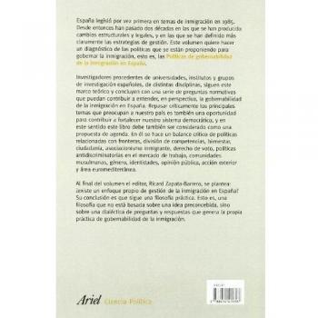 Políticas y gobernabilidad de la inmigración en españa