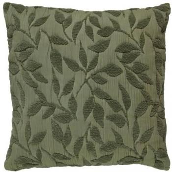 Atmosphera: Cuscino Jacquard Lehto, Cotone Verde Chiaro, 50x50 cm