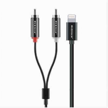 Cavo Lightning a 2 RCA 150cm Adattatore Stereo Y Splitter Audio 4D Sound RCA-IP01