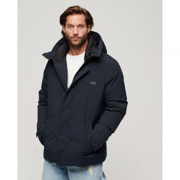 Giacca Parka City Padded Wind Superdry Navy 2XL