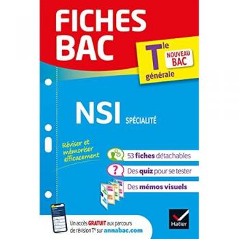 Fiches bac NSI Tle générale (spécialité)