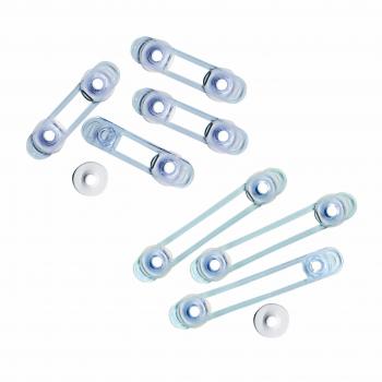 Verrou de placard multifonction Dreambaby®, éco-emballage transparent, 7 pièces