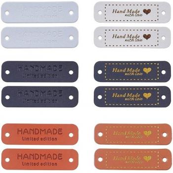 DIY Embossed Leather Tags