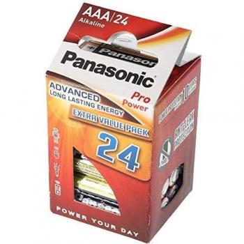 Panasonic Pro Power Micro AAA, 24-Count Blister Pack