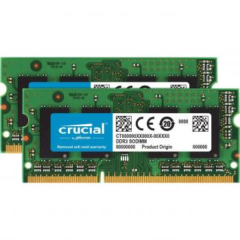 Crucial 16Go Kit Mémoire SODIMM DDR3 1333 MT/s
