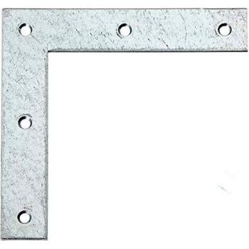 Équerre d'angle Sendzimir 160 mm, lot de 10 pièces