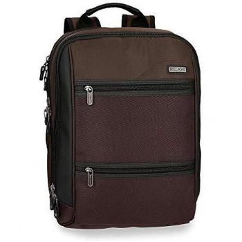 Mochila Poliéster Marrón para Laptop 15,6