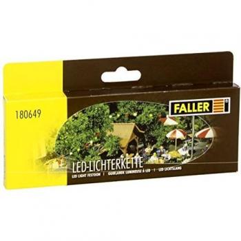 Faller 180649 Guirlande lumineuse LED avec personnages et figurines pour modélisme