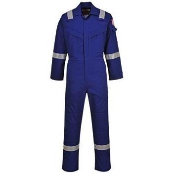 Biz Flame Mens Aberdeen Flame Resistant Antistatic Coverall