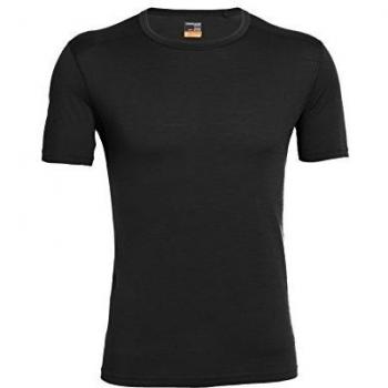 Short sleeve thermal Icebreaker XL Negro