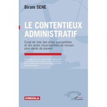 Sene, Birame: Le contentieux administratif