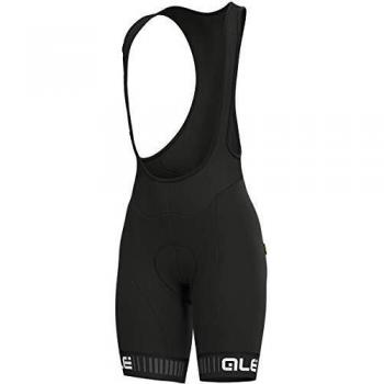Ale Traguardo Bib Shorts – Black/White, Size M, Women's