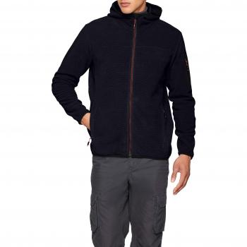 CMP Herrengürtel-Fleece Jacket, Nero Graffiticolor 46