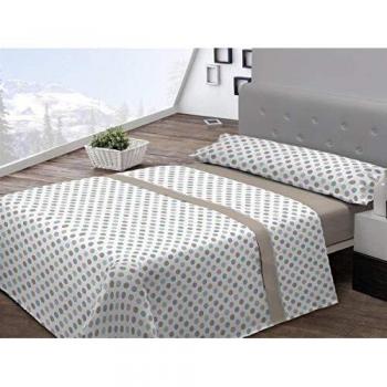 Draps en Polaire Corail à Pois Pierre Cardin 90 Cm