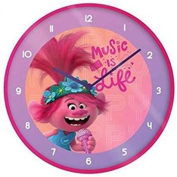 Horloge murale pyramide Trolls World Tour
