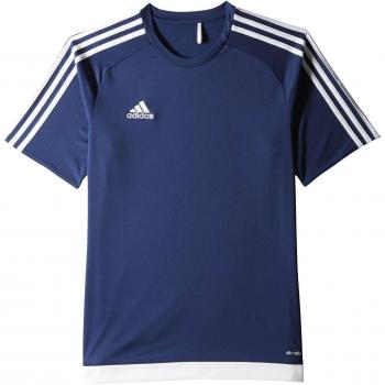 Adidas Männer Fußballshirt Estro 15 – Dunkelblau & Weiß – Größe XXL – Artikel S16150