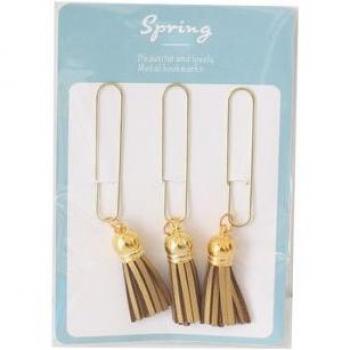 Tassel Metal Clips for Office and School