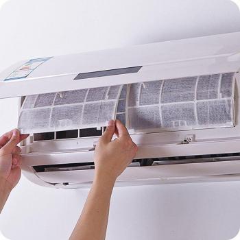 2 Stück Reinigungspapiere für Klimaanlagenfilter