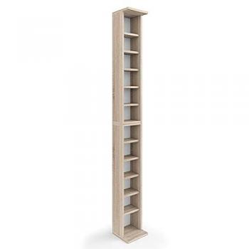 Scaffale porta CD Vicco 21 x 183.6 cm Sonoma