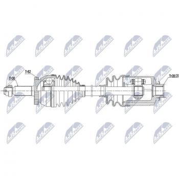 NTY Drive Shaft HY‑NPW‑563