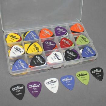 Plectrum Alice 100× – médiator pour guitare, basse, acoustique