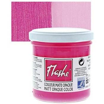 Colore Acrilico Flashe 125ml Rosso Fluo Lefranc & Bourgeois