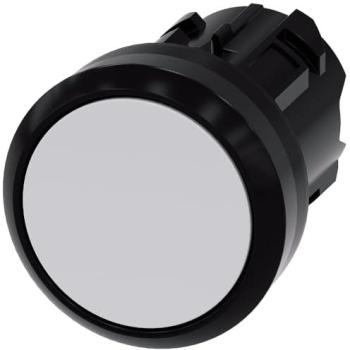 White 22 mm Siemens Push‑Button 3SU1000