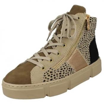 Baskets Rieker N5931 en Fango/Ginger/Kupfer