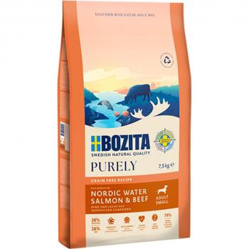 Bozita Alimentation Saumon et Bœuf pour Chiens de Petite Taille