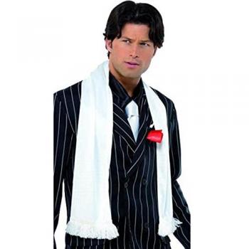 Sciarpa bianca stile gangster